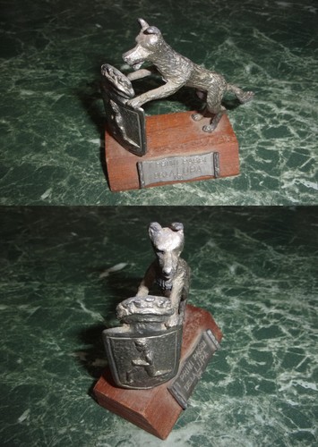 Calcio statuina peltro - calcio, in