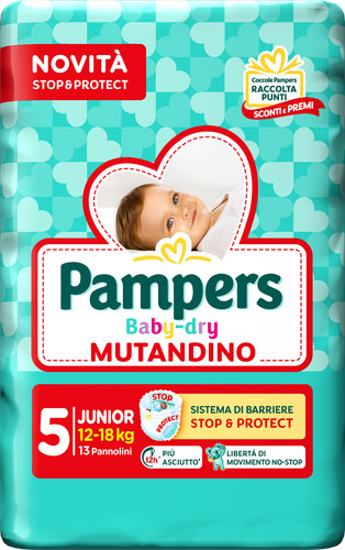 Mutandino baby dry junior - dry, 5
