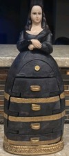 Vintage Mona Lisa Jewelry Box