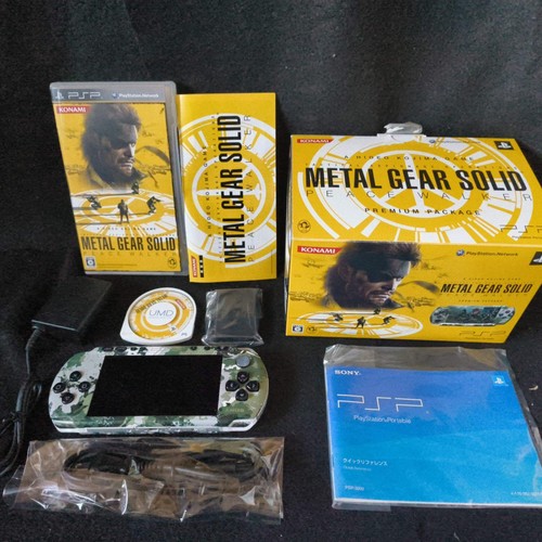 Sony psp 3000 metal gear - psp-3000,