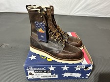 Stivali da lavoro Thorogood American Heritage 8" mocassino uomo 814-4178 Crazyhorse 10D