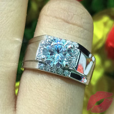 Fede Nuziale Uomo Oro Bianco