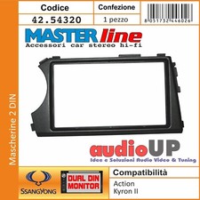 MASCHERINA AUTORADIO 2 DIN