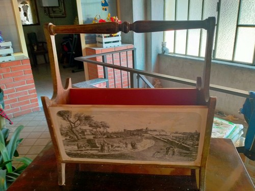 Portariviste vintage legno - portariviste,