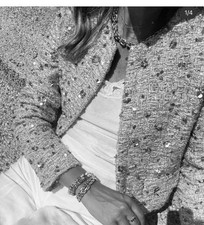 ZARA GIACCA PAILLETTES NUOVA