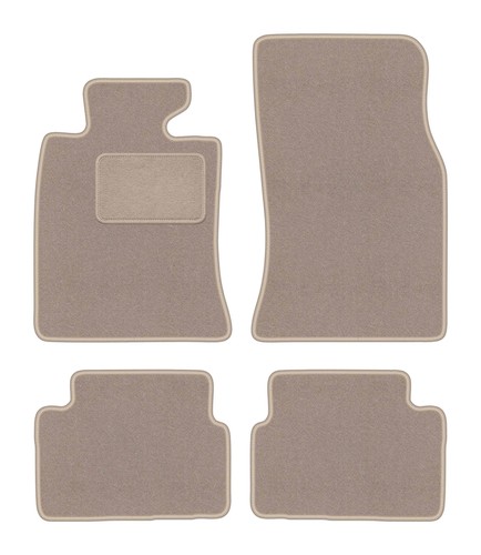 Tappetini velluto beige - tappetini, in