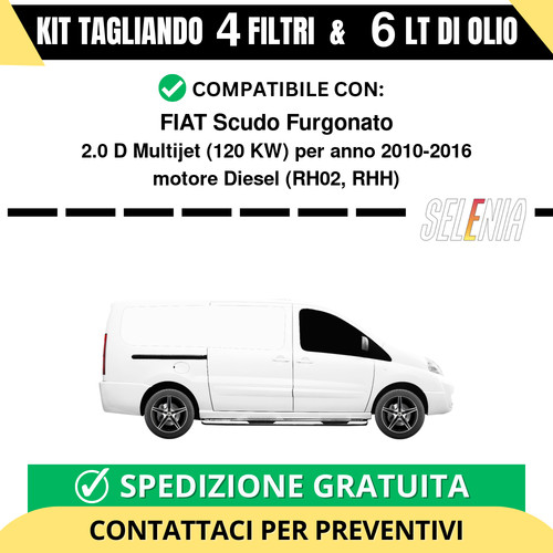 Tagliando per fiat scudo - per,