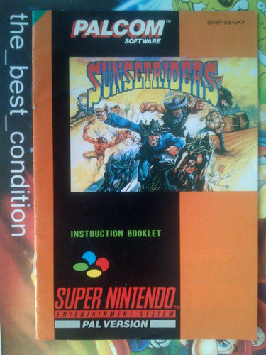 Manuale sunsetriders sunset - manuale,