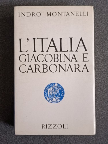 Libro italia giacobina - l'italia,