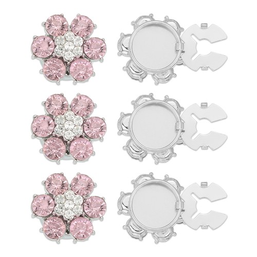 Copri bottoni con - con, 6pcs