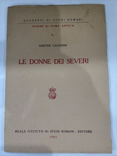 Donne dei severi aristide - dei, severi,