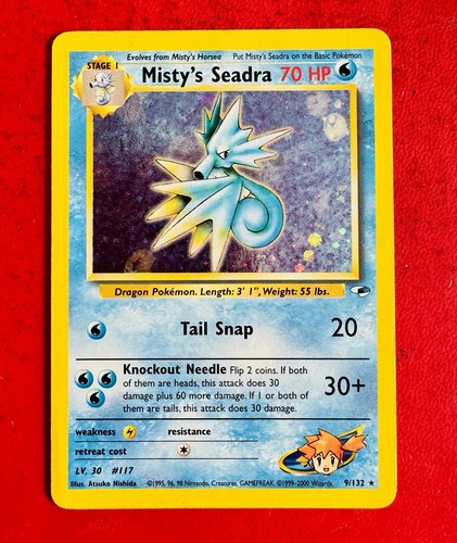 Lotto carte pokémon - carte, misty’s
