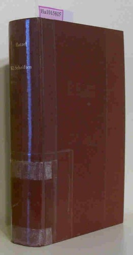 Kleine schriften von friedrich - kleine,