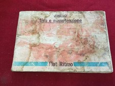 FIAT RITMO 60 65 75 L CL MANUALE LIBRETTO USO MANUTENZIONE ISTRUZIONI ORIGINALE
