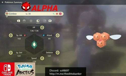 Pokemon leggende arceus - pokemon, shiny