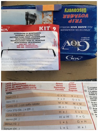 Kit attacchi gev per - kit, 9