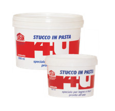 Stucco in pasta preparato