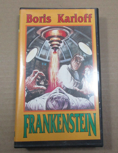 Videocassetta vhs frankenstein - videocassetta,