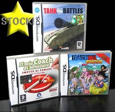 LOTTO STOCK 3 GIOCHI VARI TANK BATTLES DRAGONBALL NUOVI PER DS & 3DS ITA STOCK46