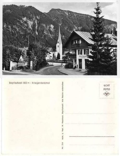 Cartolina bayrischzell - (a0654),