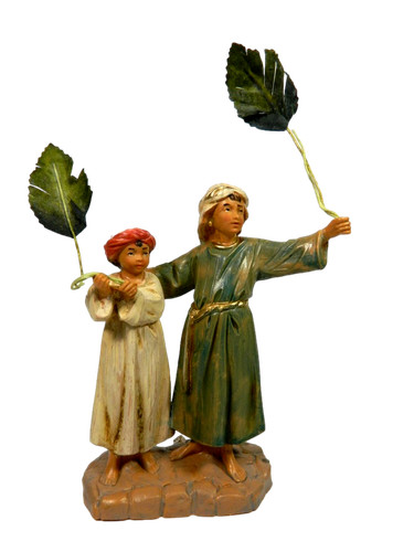 Bambini con palme fontanini - con,