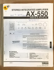 Yamaha AX-550 Amplificatore