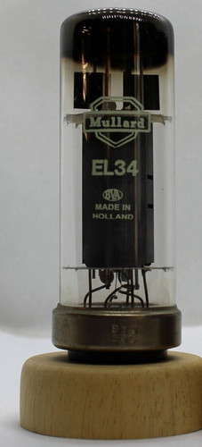 El34 mullard rara - base, in