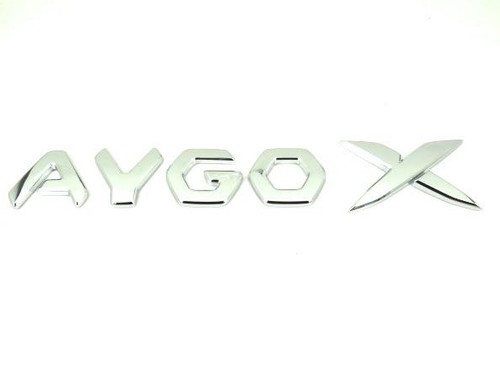 Emblema logo posteriore