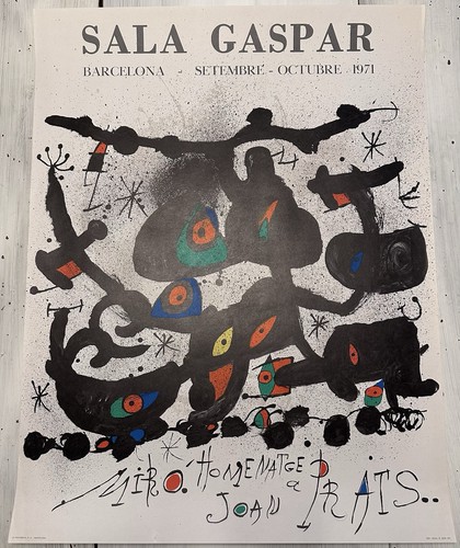 Poster litografico joan miro - poster,