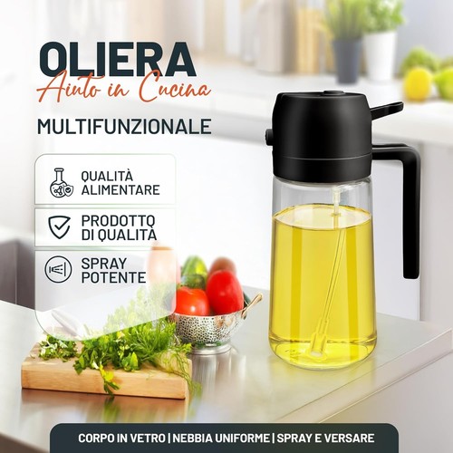 Spruzzino olio 500ml 2in1 - 2in1, per