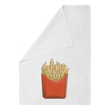 'Fast Food Fries' Asciugamano