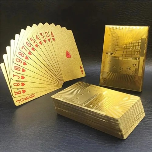 Carte gioco oro 24k - oro, gold