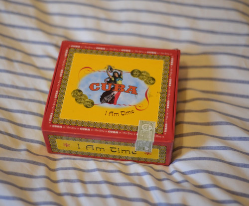 Cuba time cd cigar box - am,