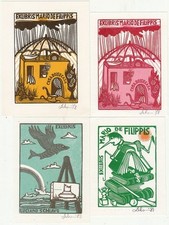 8 Exlibris Bookplate