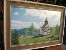 Bellissimo dipinto paesaggio /