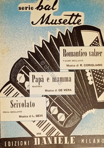 Spartiti serie bal - bal, musette