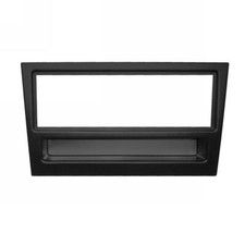 KIT MASCHERINA ADATTATORE STEREO AUTORADIO OPEL AGILA CORSA OMEGA NERO