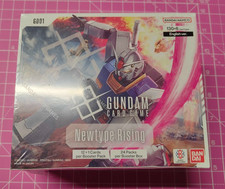 Gundam Card Game Newtype Rising Booster Box - Sealed GD-01 ENGLISH