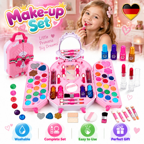 Valigetta trucco lavabile set - trucco,