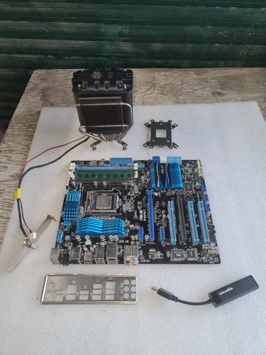 Kit scheda madre asus - pc, p8p67