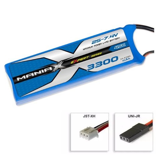 Maniax batteria lipo 2s - rx,