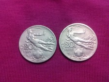 Lotto 2 monete del Regno