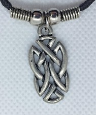 Collana Nodo celtico celtica dei tre mondi talismano di cambiamento crescita 