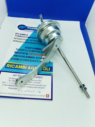 Attuatore pneumatico turbina - pneumatico,