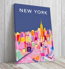 Poster New York colori