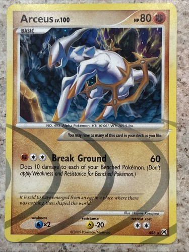 Arceus ar8 holo - ar8,