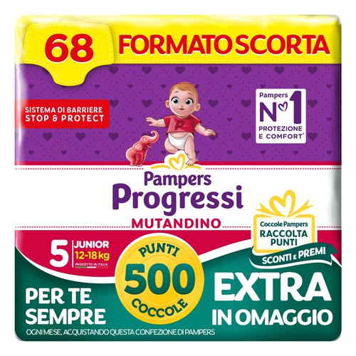 Pampers progressi mut - mut, junior