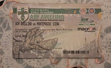 BIGLIETTO BASCKET SCANDONE-MONTEPASCHI SIENA 2009 no Maglia