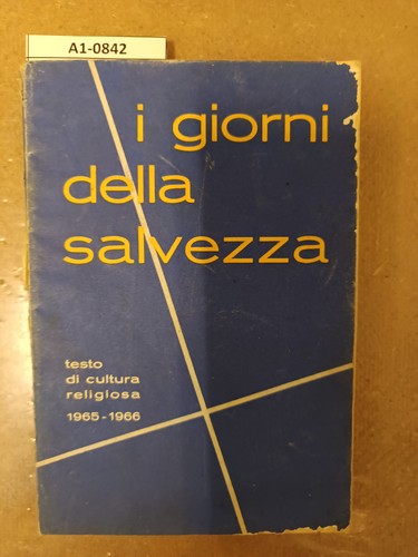 Giorni della salvezza - giorni,