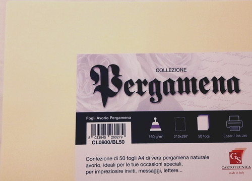 Confezione fogli di - confezione, 25
